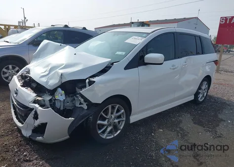 2012 Mazda Mazda5 Grand Touring из США, поврежденный, VIN JM1CW2DL1C0120549